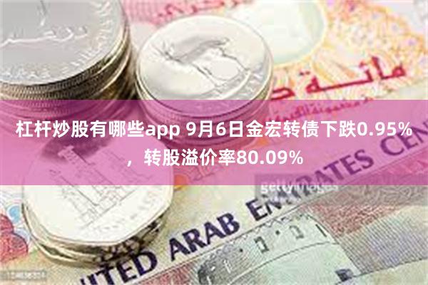 杠杆炒股有哪些app 9月6日金宏转债下跌0.95%，转股溢价率80.09%
